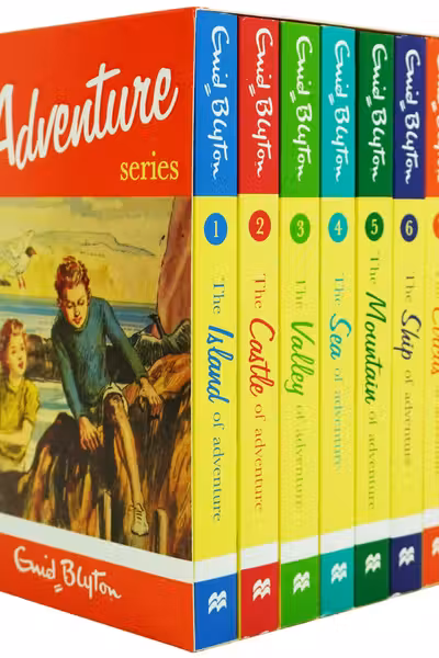 Enid Blyton Adventure series 8 Books Box Set Collection Classic