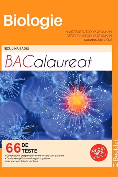 Biologie. Teste pentru Bacalaureat - Clasele 11-12