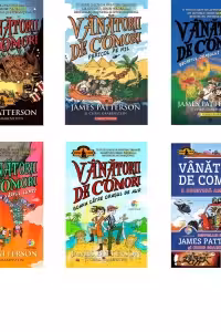 Pachet Vanatorii de comori (6 volume): 1. Vanatorii de comori; 2. Pericol pe Nil; 3. Secretul orasului interzis; 4. Primejdii in varful lumii; 5. Goana catre orasul de aur; 6. O aventura americana