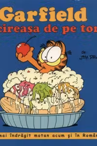 Garfield ia cireasa de pe tort