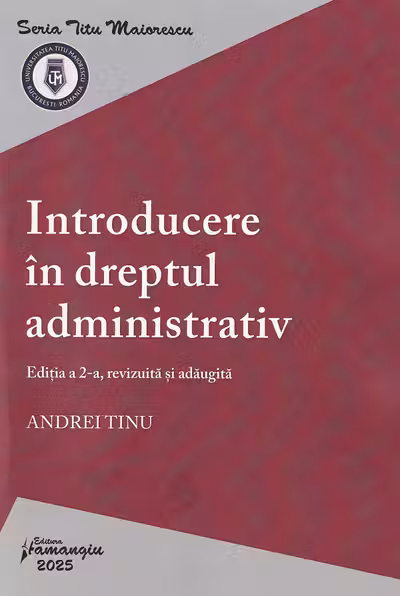 Introducere in dreptul administrativ. Editia a 2-a