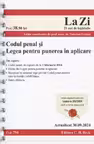 Codul penal și Legea pentru punerea in aplicare. Cod 794. Actualizat la 30.09.2024