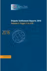 Dispute Settlement Reports 2016: Volume 1