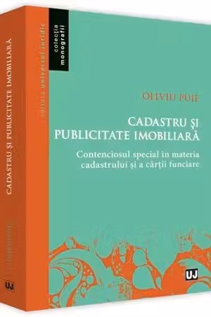 Cadastru și publicitate imobiliară