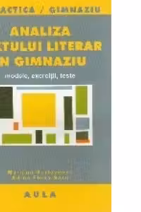 Analiza textului literar in gimanziu