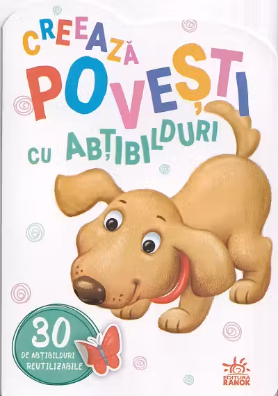 Creeaza povesti cu abtibilduri: Catelul