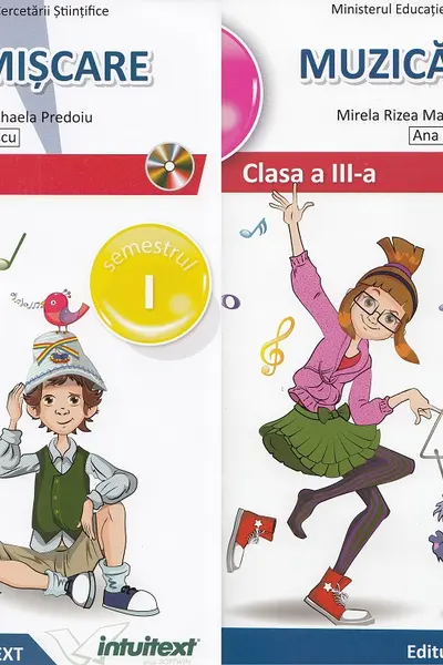 Muzica și mișcare - Clasa 3 Sem.1+2 - Manual + CD