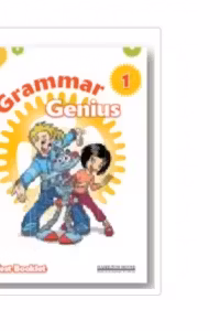 Grammar Genius 1. Test booklet