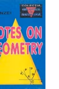 NOTES ON GEOMETRY