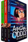 Agatha Oddly Series 3 Books Collection Set by Lena Jones (The Secret KeyMurder at the Museum & The Silver Serpent)