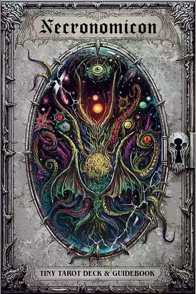 Necronomicon Tiny Tarot Deck and Guidebook