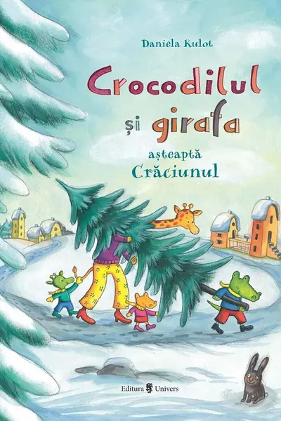 Crocodilul si girafa asteapta Craciunul