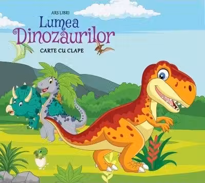 Lumea Dinozaurilor. Carte cu clape