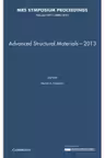Advanced Structural Materials—2013: Volume 1611