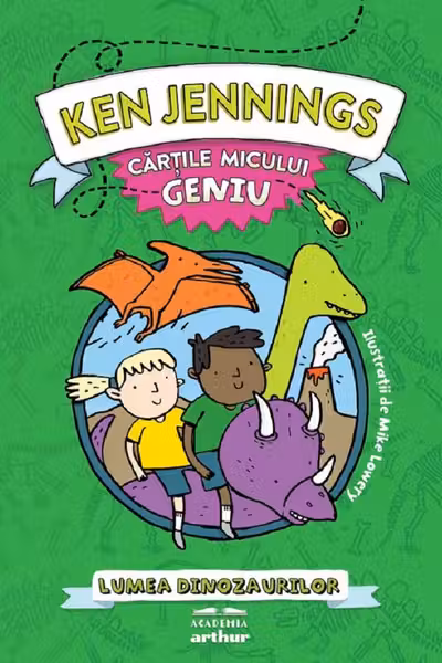Cartile micului geniu. Lumea dinozaurilor