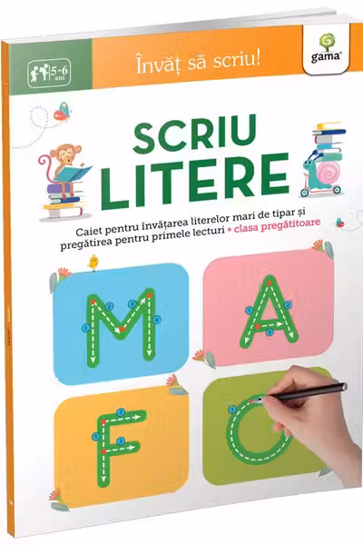 Invat sa scriu! Scriu litere