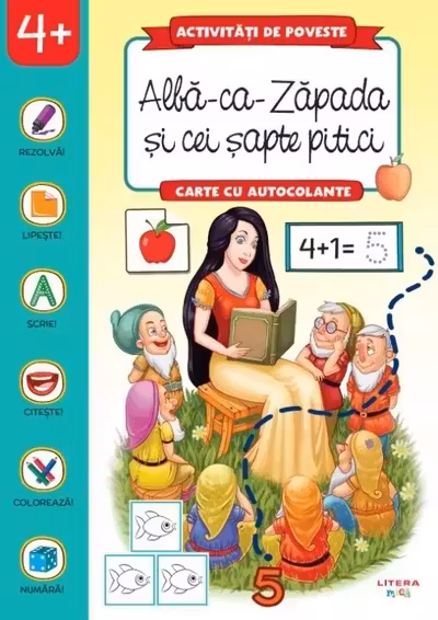 Alba-ca-Zapada si cei sapte pitici