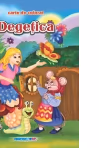 Degetica. Carte de colorat + poveste (format B5)