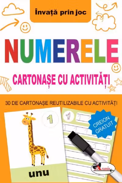 Numerele. Cartonase cu activitati