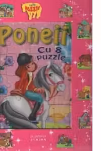 Carte-Puzzle - Poneii (cu 8 puzzle)