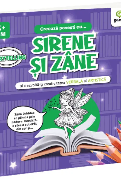 Creeaza povesti cu... Sirene si zane