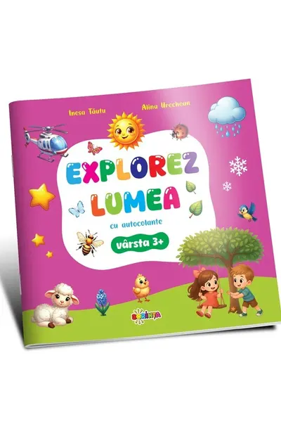Explorez Lumea cu Autocolante 3+