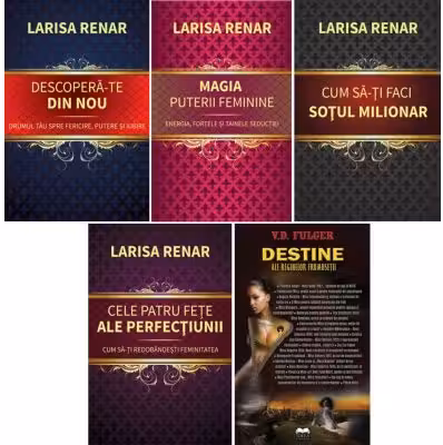 Pachet format din 4 carti - Larisa Renar + CADOU Destine ale reginelor frumusetii