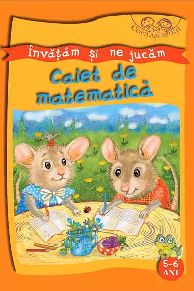 Copilasi isteti. Invatam si ne jucam 5-6 ani. Caiet de matematica.