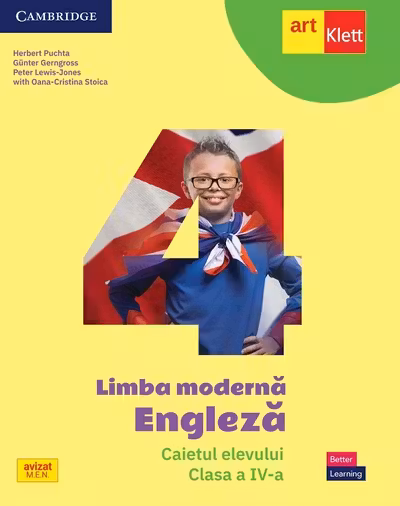 Limba engleza. Limba moderna - Clasa 4 - Caietul elevului