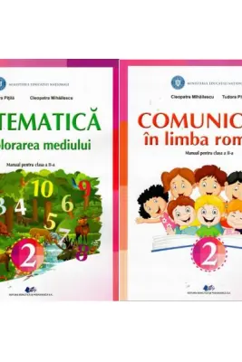 Set Manuale Comunicare in limba romana si Matematica si explorarea mediului pentru clasa a II-a
