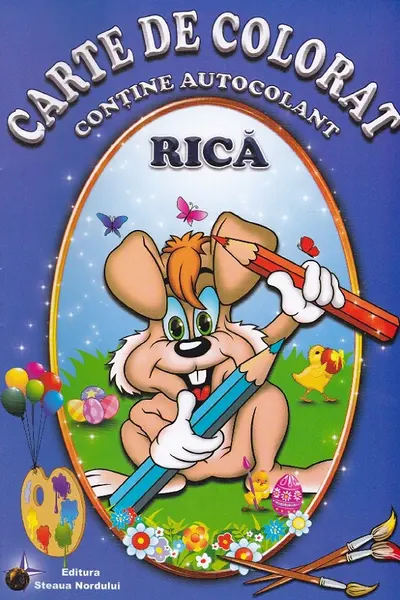 Carte de colorat: Rică