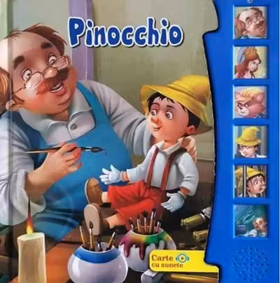Pinocchio Carte cu sunete