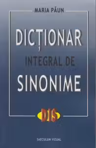 Dictionar integral de sinonime