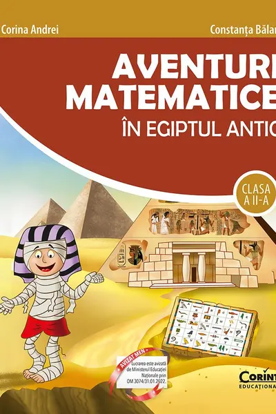 Aventuri matematice in Egiptul Antic clasa a II-a