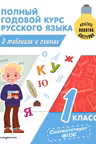 Полный годовой курс русского языка в таблицах и схемах: 1 класс