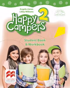 Happy campers Student book workbook clasa a 2-a