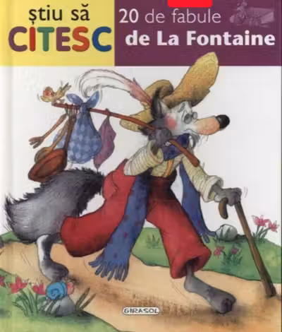 Stiu sa citesc 20 de fabule de La Fontaine