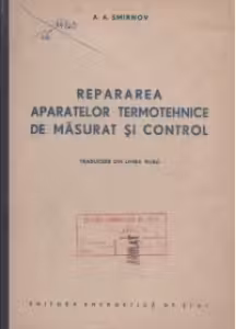 Repararea aparatelor termotehnice de masurat si control (traducere din limba rusa)