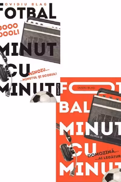 Pachet 2 volume: Fotbal minut cu minut