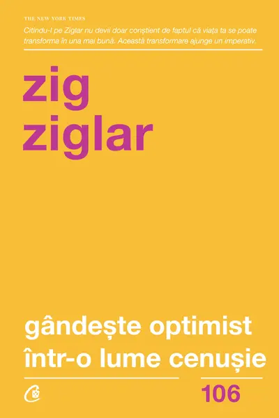 Gandeste optimist intr-o lume cenusie