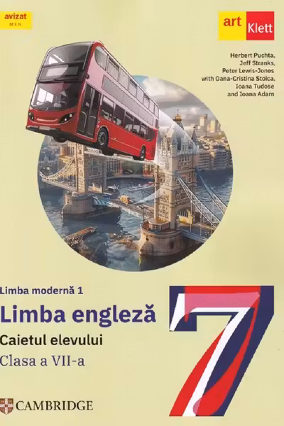 Limba engleza: Limba moderna 1 - Clasa 7 - Caietul elevului