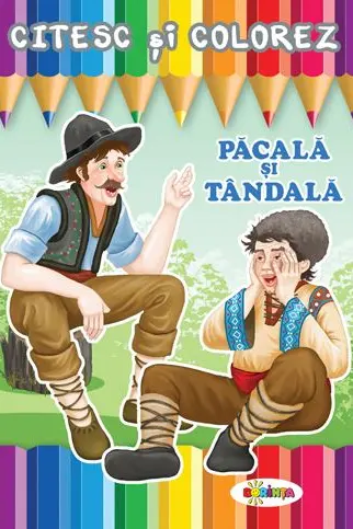 Citesc si colorez - Pacala si Tandala