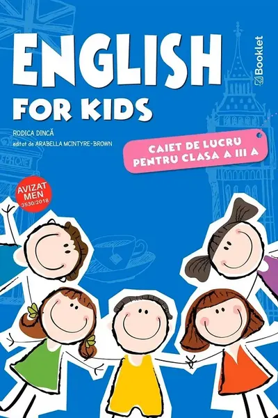 English for kids - Clasa 3 - Caiet