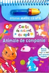 Carte de colorat cu apa - Animale de companie