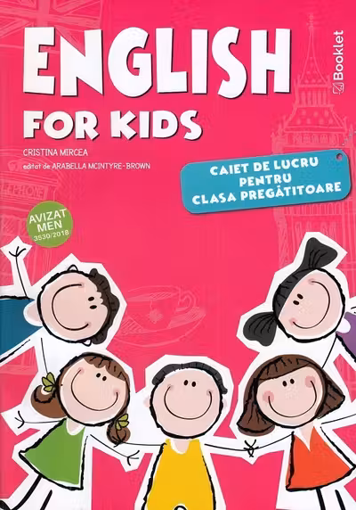 English for Kids - Clasa pregătitoare - Caiet