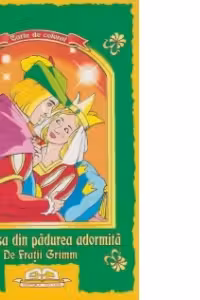 Frumoasa din padurea adormita (carte de colorat + poveste)