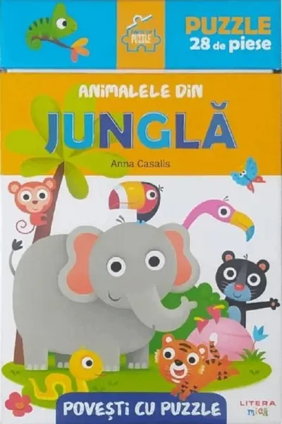 POVESTI CU PIESE. ANIMALE DIN JUNGLA