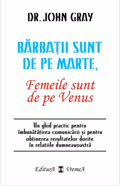 Barbatii sunt de pe Marte femeile sunt de pe Venus