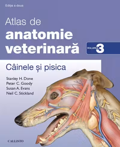 Atlas de anatomie veterinară Vol.3: Câinele şi pisica