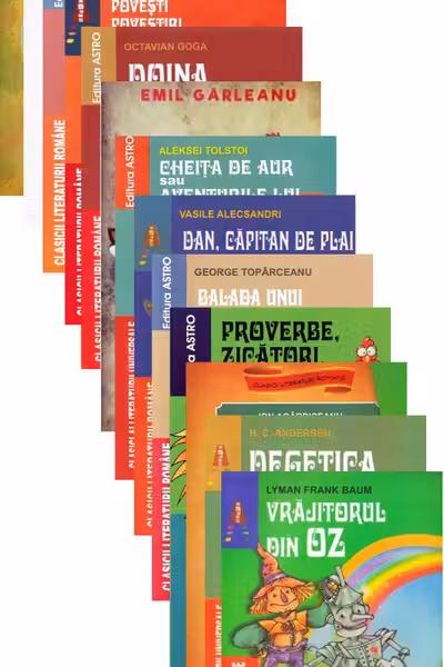Pachet 13 cărți pentru vacanța elevilor - Clasa 2